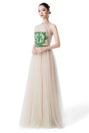Emerald Sovereign Embellished Tulle Gown for women, from MR CRAZY & LADY SEXY, The Viet Concept 