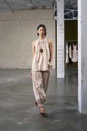 Than Phiem Halter Silk Top for women, from DAS LA VIE, The Viet Concept 