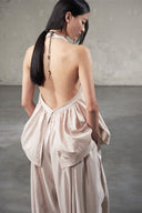 Than Phiem Halter Silk Top for women, from DAS LA VIE, The Viet Concept 
