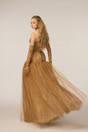 21SIX • Paloma Lace & Tulle Crystal-Embellished Evening Gown