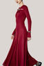 Esme A-line Draped Jersey Midi Dress for women, from HOBB, the Viet Concept 