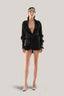 Black Melrose Shirt Dress for women, from DATT OFFICIAL, The Viet Concept 