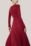 Esme A-line Draped Jersey Midi Dress for women, from HOBB, the Viet Concept 