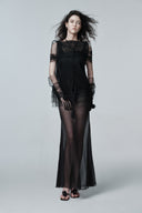 Black Poem Velvet Mermaid Gown for women, from DAS LA VIE, THE Viet Concept 