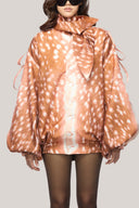 Wiley Cocoon Bishop Sleeved Taffeta Top for women, from Das La Vie, The Viet Concept 