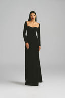 Étoile Crystal Beaded A-Line Maxi Gown for women, from L'SCARLETT, The Viet Concept