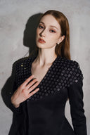 Patrick Hand-Embellished Satin Organza Gown for women, from DANG PHONG DESIGNER, The Viet Concept