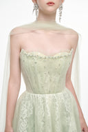 Naomi Illusion Corset Tulle Gown for women, from JOSEPHINE, The Viet Concept 