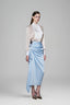  Silven Straight Cuff Sleeved Silk Blend Shirt for women, from White Plan, The Viet Concept 