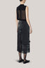 Thalia Straight Flower Applique Organza Midi Skirt for ươmen, from HOBB, The Viet Cocnept 