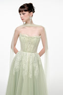Naomi Illusion Corset Tulle Gown for women, from JOSEPHINE, The Viet Concept 