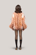 Wiley Cocoon Bishop Sleeved Taffeta Top for women, from Das La Vie, The Viet Concept 