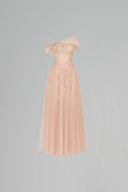 CALISTA • Orange Floréa Maxi Dress