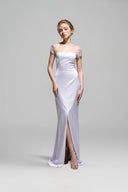 Cara Crystal Embellished Silk Satin Evening Gown for women, from 21SIX, The Viet Concept