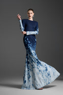 GVLUX • Mermaid Tie-dye Bodycon Dress