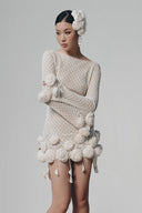 Sculpted Rose Dress for women, from Keira Tong, The Viet Concept 