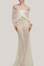 Phoebe Mermaid Off-Shoulder Lace Floor Length Set for women, from POEM, The Viet Concept 