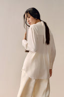 LECIA • Étoile Satin Twilly Luxury Shirt