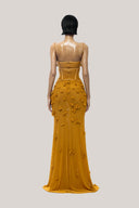 Yellow Isla Maxi Dress for women, from Huelley Rose, The Viet Concept 