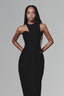 Black Goblet Midi Dress for women, from Keira tong, The Viet Concept 