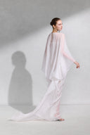 Genus Draped Lace Georgette Maxi Dress for women, fromARTI, The Viet Concept 