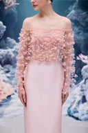 Coral Étoile Off-Shoulder Taffeta Gown for women, from 21SIX, The Viet Concept