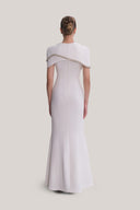 White Grimby Maxi Dress for women, from Jenny K Tran, The Viet Concept 