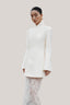 White Delphine Vest for women, from HUONG, The Viet Concept 