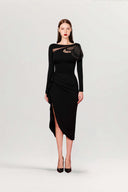 Aurelian Quiet Grace Midi Dress for women, from Do Long, The Viet Concept