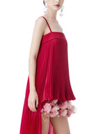 Bloom Pleat High-Low Couture Gown for women, from MR CRAZY & LADY SEXY, The Viet Concept 