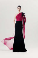 Crimson Étoile Cape Couture Gown for women, from MR CRAZY & LADY SEXY, The Viet Concept 