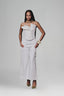 White Petal Bustier Top for women, from Keira Tong, The Viet Concept