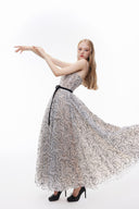 JOSÉPHINE • Odelia Lace Tulle Floor-Length Gown