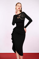 Aurelian Quiet Grace Midi Dress for women, from Do Long, The Viet Concept