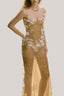 Zeya Sequin Mermaid Maxi Dress for women, from La Vierge, The Viet Concept 