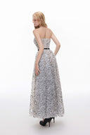 JOSÉPHINE • Odelia Lace Tulle Floor-Length Gown