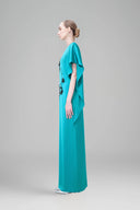 Poppy of Himalayan Dress in Blue for women, from Tiny Ink, The Viet Concept 