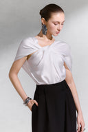 Veris Silk Cape Halter Top for women, from ARTI, The Viet Concept 