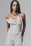 White Petal Bustier Top for women, from Keira Tong, The Viet Concept