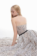JOSÉPHINE • Odelia Lace Tulle Floor-Length Gown