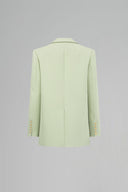 Mint Crystal Embellished Tailored Single Breasted Blazer for women, from IHF STUDIO, The Viet Concept 