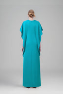 Poppy of Himalayan Dress in Blue for women, from Tiny Ink, The Viet Concept 