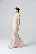 L'ALLÉE • Petal Whisper Floral Evening Gown