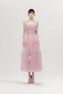 Élise Bowtie Tulle Evening Dress for women, from JOSEPHINE, The Viet Concept 