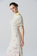 L'ALLÉE • Petal Whisper Floral Evening Gown