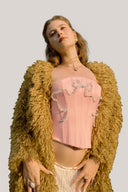 Le Petit Noeud Taffeta Corset Top for women, from La Vierge, The Viet Concept 