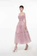 Élise Bowtie Tulle Evening Dress for women, from JOSEPHINE, The Viet Concept 