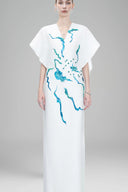 Himalayan White Poppy Dress for women, from Tiny Ink, The Viet Concept 