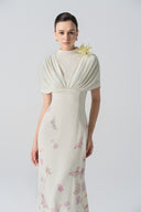 L'ALLÉE • Petal Whisper Floral Evening Gown