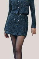 Megan A-line Button Tweed Mini Skirt for women, from HOBB, The Viet Concept 